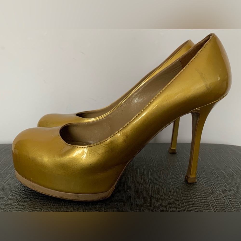 YSL Tribtoo Platform Pumps